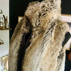 Faux Fur Zip Up Reversible
Jacket